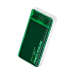 Power Bank 20000mAh Wekome WP-351 Vanguard Clear 2USB+Type-C PD 22,5W CN Зеленый