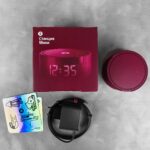 Умная колонка Яндекс.Станция Мини Плюс с часами 10Вт (YNDX-00020R) EAC Красный — изображение 3