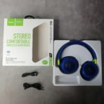Наушники Bluetooth накладные Hoco W43 Stereo Comfortable CN Синий — изображение 4