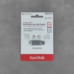 SanDisk Ultra Dual Drive Luxe Серебряный 128 GB