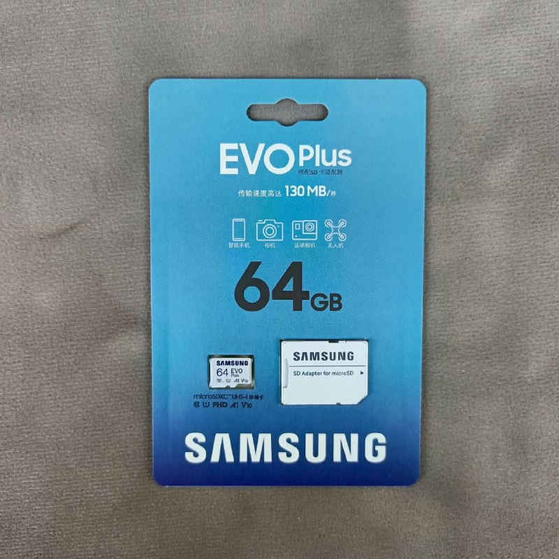 Samsung EVO Plus MicroSDXC 64 GB Samsung EVO Plus MicroSDXC 64 GB