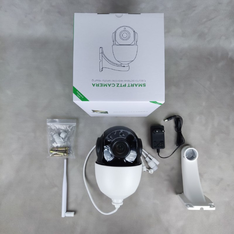 POE Smart PTZ Camera 8MP WiFi Белый POE Smart PTZ Camera 8MP WiFi Белый